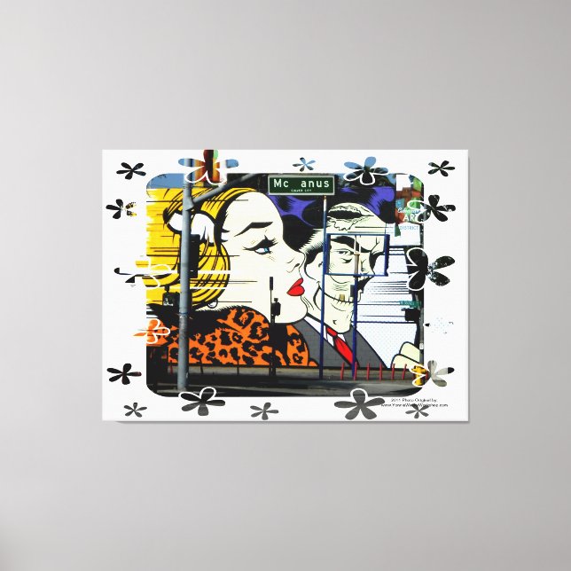 McAnus Street Canvastryck (Framsida)