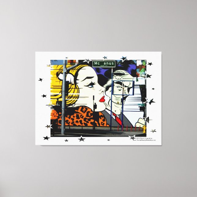 McAnus Street Canvastryck (Framsida)