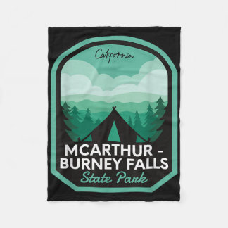 Mcarthur Burney Falls State Park Ca Camping Fleecefilt