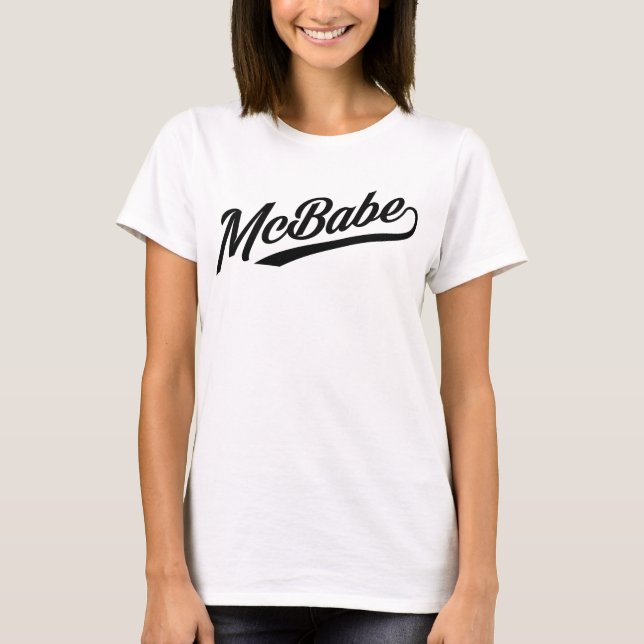 McBabe - BLACK INK Tee Shirt (Framsida)