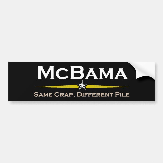 McBama bildekal (Framsidan)