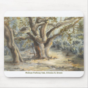 McBean gångalléOak Mousepad Musmatta