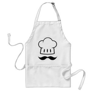 MCBHM TECKNAD GRAPHIC LOGOTYP MASTER CHEF HAT BAKE FÖRKLÄDE
