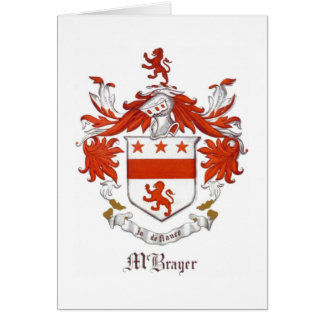 McBrayer kusten av ärmarkortet Hälsningskort