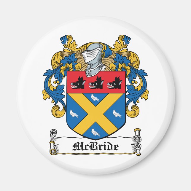 McBride Family Crest Magnet (Framsidan)