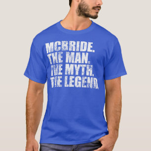 McbrideMcbride Family namn Mcbride last Name Mcbri T Shirt