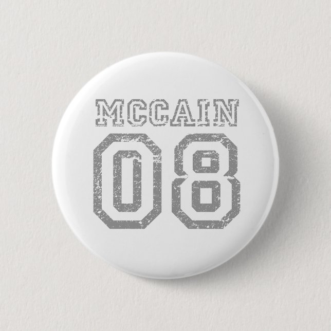 MCCAIN 08 T-SHIRT KNAPP (Framsida)