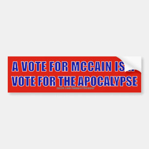McCain apokalyps Bildekal