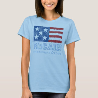McCAIN flaggaT-tröja Tee Shirt