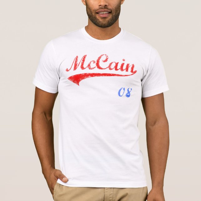 McCain Jersey utformade T-tröja Tröja (Framsida)
