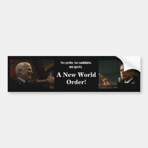 Mccain Obama bildekal