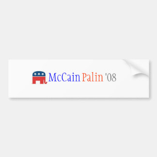 McCain & Palin '08 Bildekal