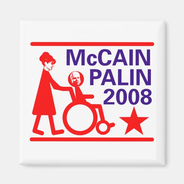 McCain Palin 2008 Magnet (Framsidan)