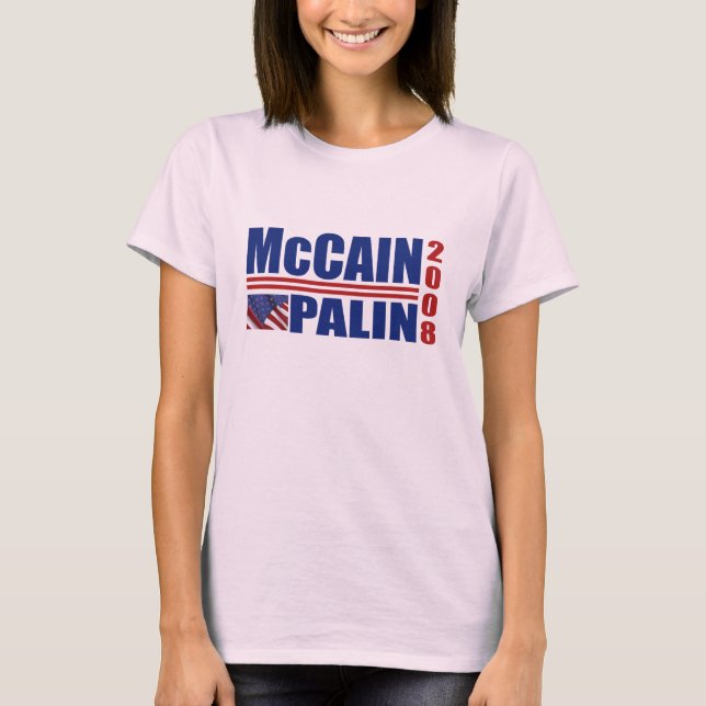 McCain Palin 2008 T-shirts (Framsida)
