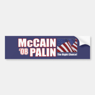 McCain Palin bildekal