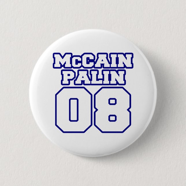 McCain Palin Jersey Knapp (Framsida)