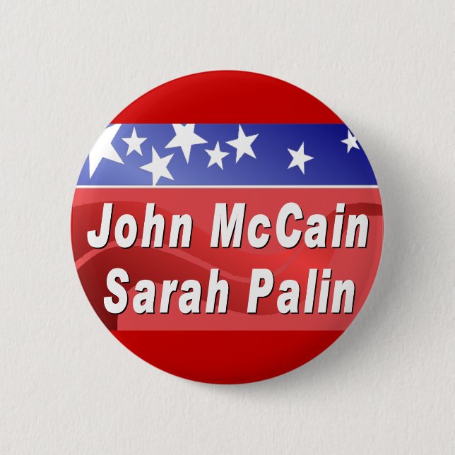 McCain/Palin Knapp (Framsida)