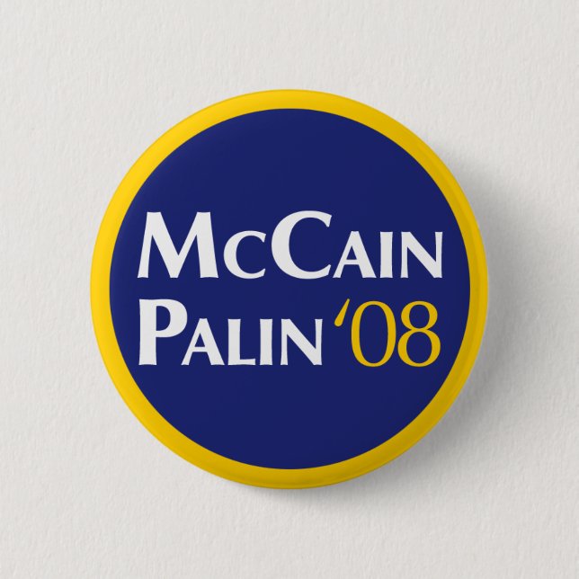 McCain-Palin knäppas Knapp (Framsida)