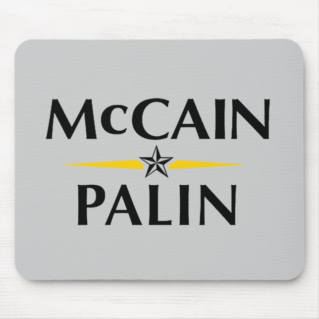 MCCAIN PALIN Mousepad Musmatta (Framsidan)