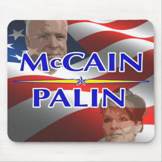 McCain Palin presidentval 2008 Mousepad Musmatta