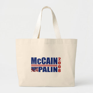 McCain Palin tote bags Jumbo Tygkasse