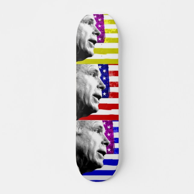 McCain Pop-Art Skateboard Deck (Framsida)