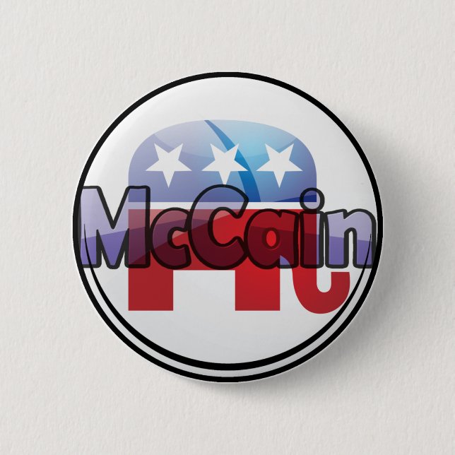 McCain Republican Design Knapp (Framsida)