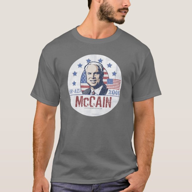 McCain Textured Shirt Tee Shirt (Framsida)