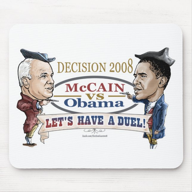 McCain vs den Obama duellen Musmatta (Framsidan)