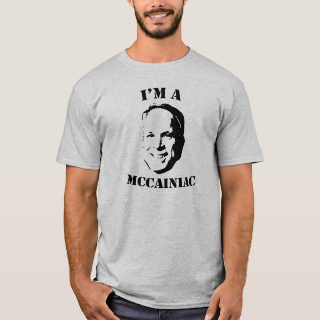 McCainiac T-tröja Tee Shirt (Framsida)
