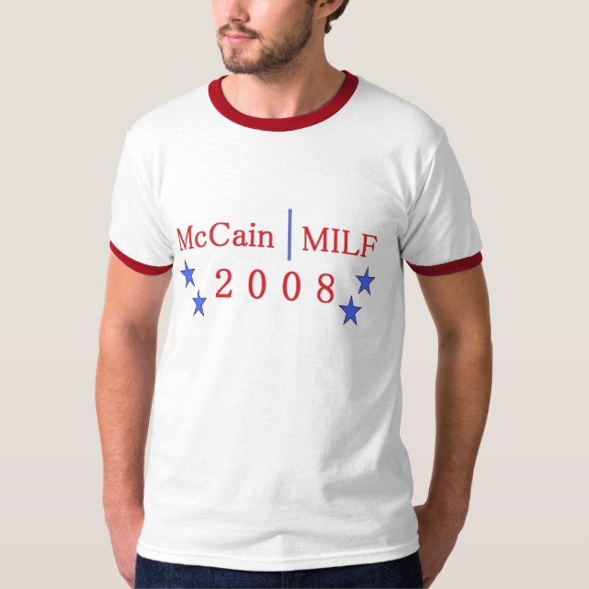 mccainmilft-skjorta tee shirt (Framsida)
