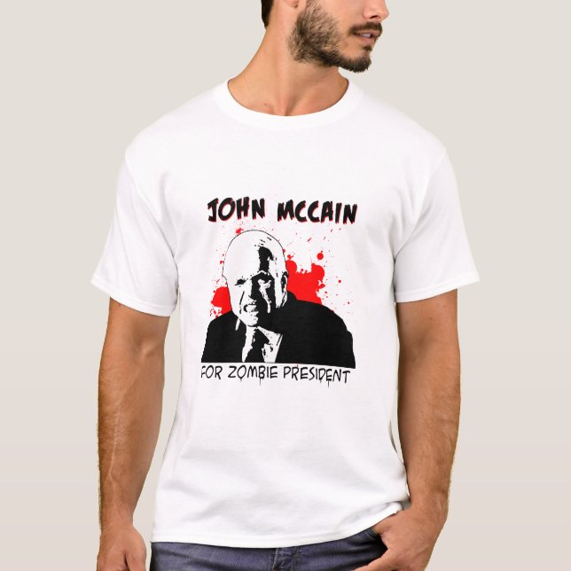 mccainzombie tee shirt (Framsida)