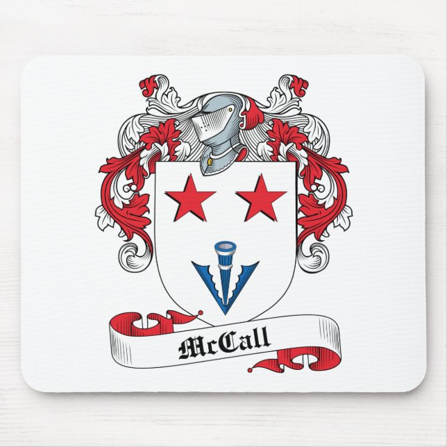 McCall familjvapensköld Musmatta (Framsidan)
