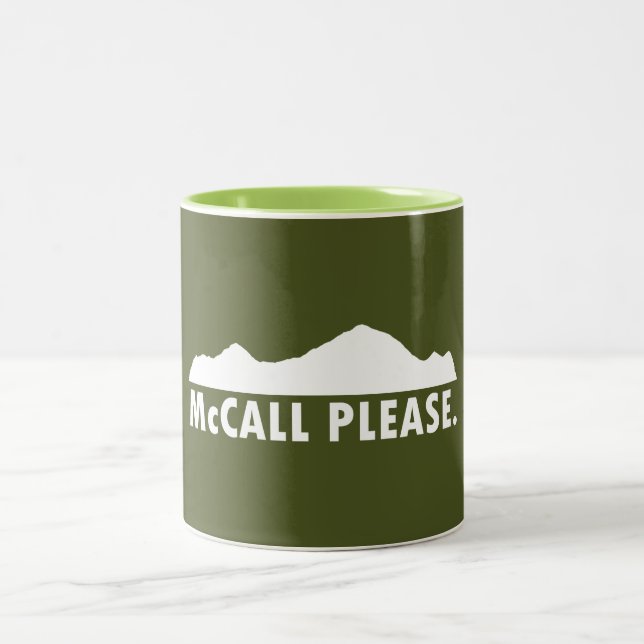 McCall Idaho Snälla Två-Tonad Mugg (Center)