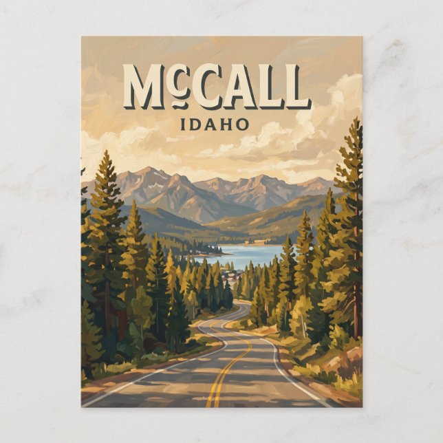 McCall, Idaho Vykort (Framsida)