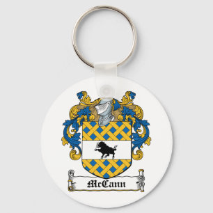 McCann Family Crest Nyckelring