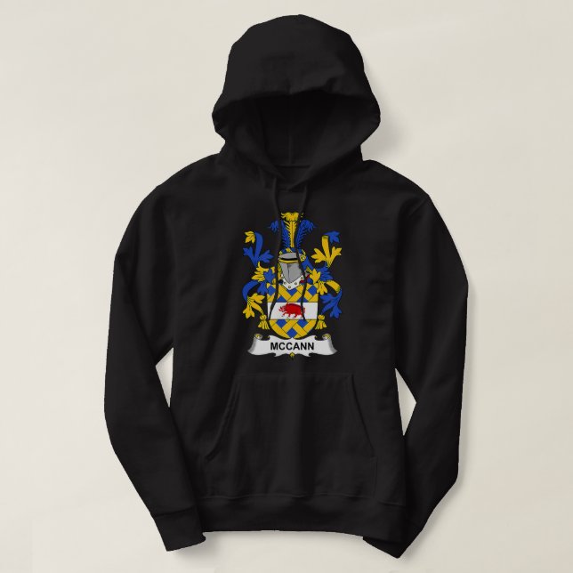 McCann Jackar om Arm Family Crest Hoodie (Design framsida)