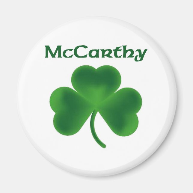 McCarthy Shamrock Magnet (Framsidan)