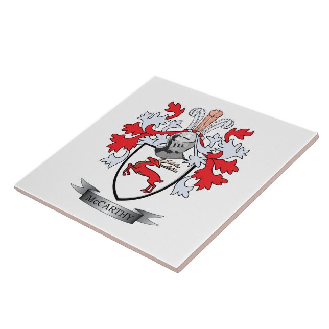 McCarthy vapensköld Kakelplatta (Sidan)