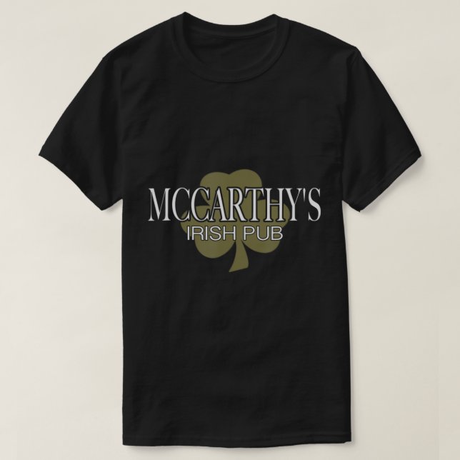 McCarthys Irish Pub T-Shirt Vintage Irish Shirt (Design framsida)