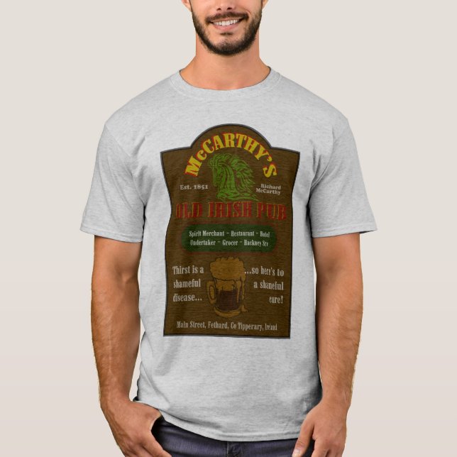 McCarthys PubT-tröja Tee (Framsida)