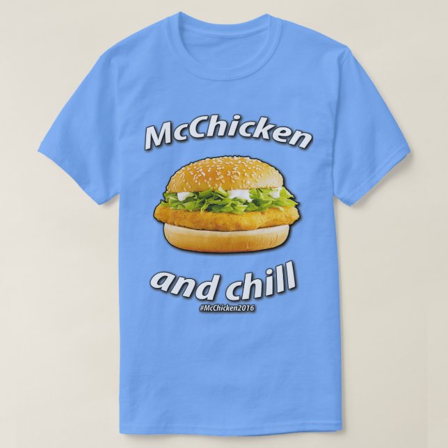 McChicken and Chill 2016 T Shirt (Design framsida)