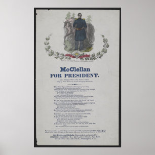 McClellan för talman Poster