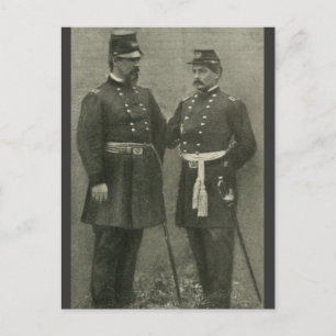 McClellan och McDowell Vykort