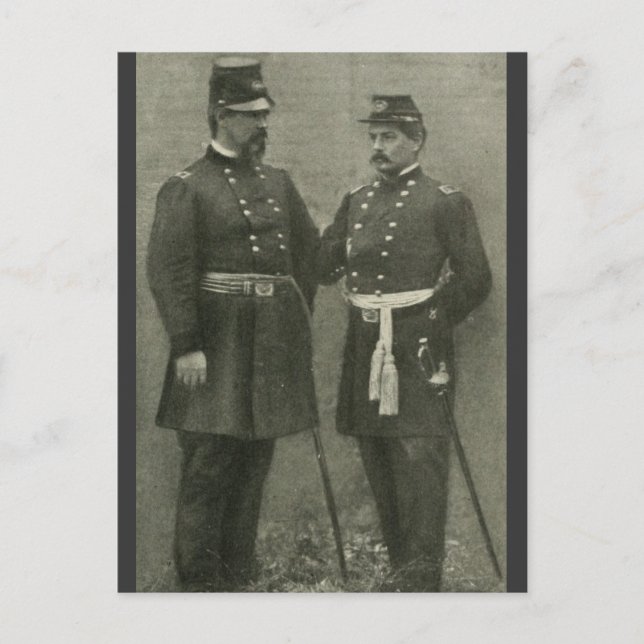 McClellan och McDowell Vykort (Framsida)