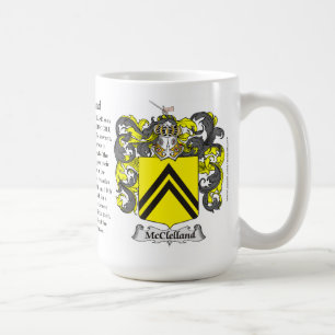 McClelland familjvapensköld Kaffemugg