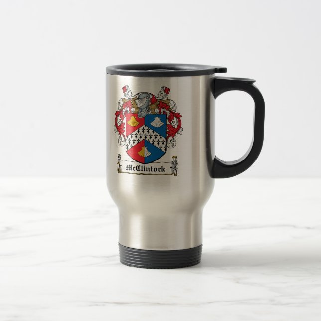 McClintock familjvapensköld Resemugg (Höger)