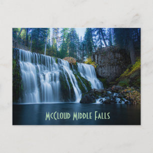 McCloud Mitten Falls Vykort