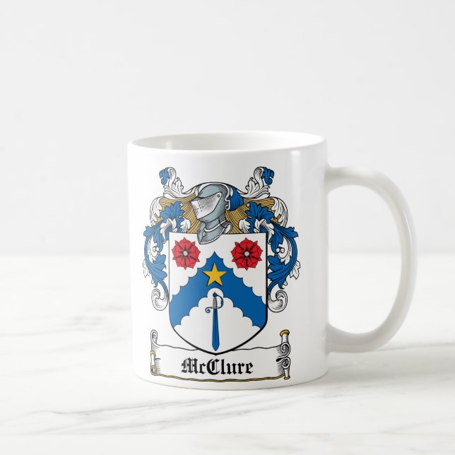 McClure familjvapensköld Kaffemugg (Höger)