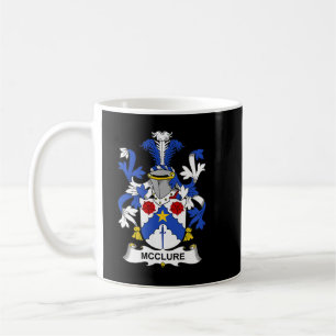 McClure Jackar om Arm Family Crest Kaffemugg